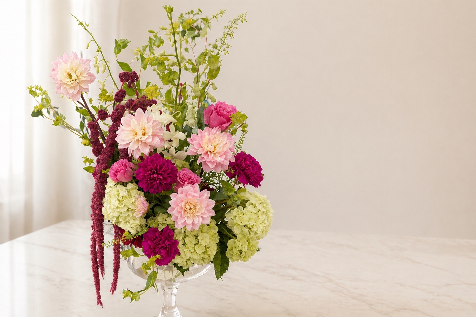Floral Composition Balance for High-Occasion Events